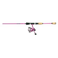 Okuma Fin Chaser "B" Series Combo - Pink Rod & Reel